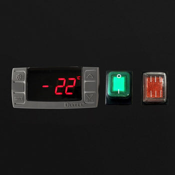 Zamrażarka ze stali nierdzewnej ECO - GN 2/1 - 700 litrów - z 1 drzwiami - Prime Gastro