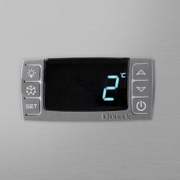 Nadstawna witryna chłodnicza Premium PLUS - 2300x353mm - 11x GN 1/4 - Prime Gastro