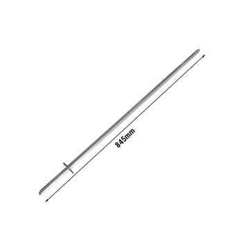 Szpikulec do grillowania gyrosa/kebabu z 4 palnikami i silnikiem dolnym - Prime Gastro