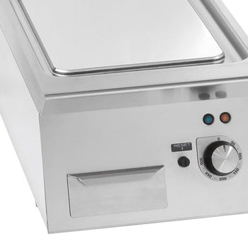 Elektryczna płyta grillowa - 4,8 kW - Gładka - Prime Gastro