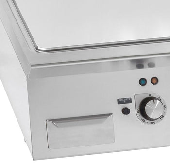 Elektryczna płyta grillowa - 9,6 kW - Gładka - Prime Gastro