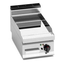 Elektryczna płyta grillowa - 4,8 kW - Gładka - z błyszczącą powierzchnią