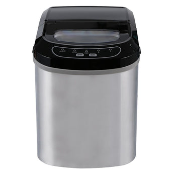 Kostkarka do lodu - wydrążony cylinder - 12 kg/24 godz. - srebrny - Prime Gastro