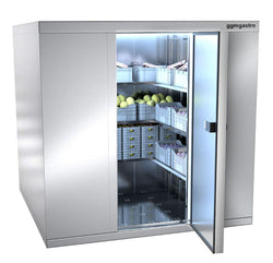 Komora chłodnicza ze stali nierdzewnej - 1800x1800 mm - 4,97 m³