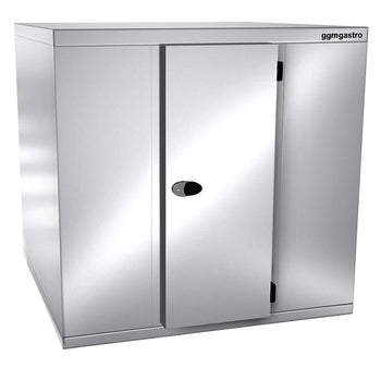 Komora mroźnicza ze stali nierdzewnej - 2100x1200mm - 3,16m³ - włącznie z kurtyną lamelową - Prime Gastro