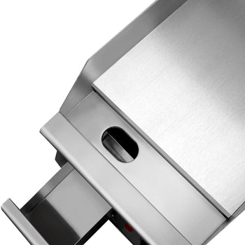 Elektryczna płyta do grillowania - 1,6 kW - Gładka - Prime Gastro