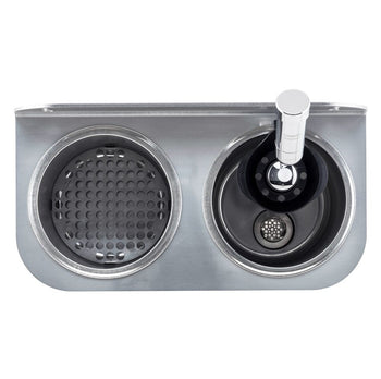 Prysznic dla łyżki lodów z prysznicem porcjującym & zintegrowanym regulatorem strumienia wody - Prime Gastro