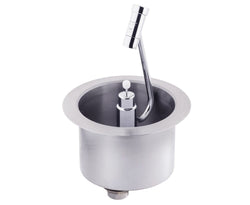 Myjka do łyżki do lodów ze zintegrowanym regulatorem strumienia wody