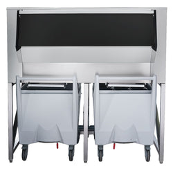 Kostkarka do lodu - 335 kg / 24godz. - włącznie z pojemnikiem do przechowywania lodu