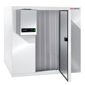 Komora mroźnicza - 2100x1500mm - 4,2m³ - włącznie z agregatem mroźniczym i kurtyną lamelową - Prime Gastro