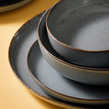 (16-częściowy) ANTIGO - Zestaw zastawy stołowej - Niebieski - Prime Gastro