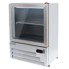 Glass freezer - 52.5L - with 1 glass door