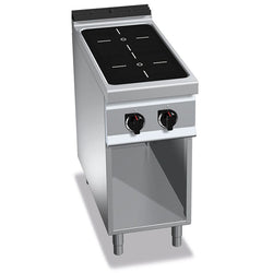 Kuchenka indukcyjna - 10 kW - 2 płyty grzewcze
