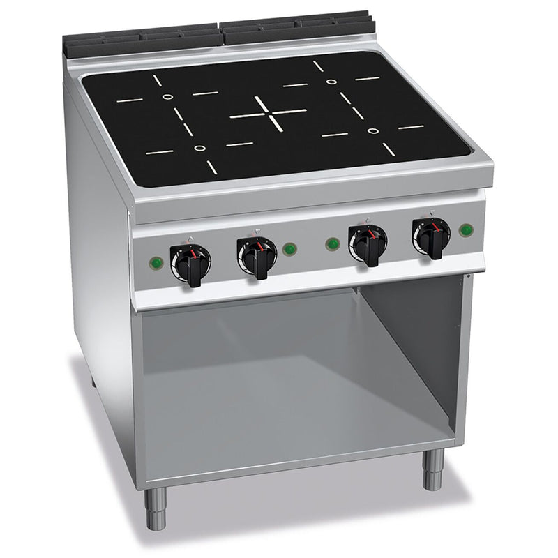 Kuchenka indukcyjna - 20 kW - 4 płyty grzewcze