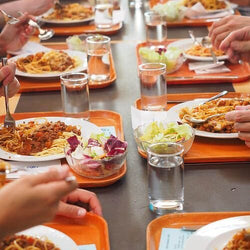 Taca GN 1/1 wykonana z polipropylenu - brązowa