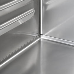 Zamrażarka ze stali nierdzewnej PREMIUM - GN 2/1 - 600 litrów - z 1 drzwiami