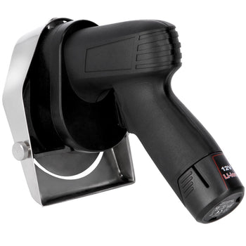 Akumulatorowa krajalnica do kebaba - wydajność: 60 kg/dzień - włącznie z 2 akumulatorami, nożem do cięcia i kamieniem do ostrzenia - Prime Gastro