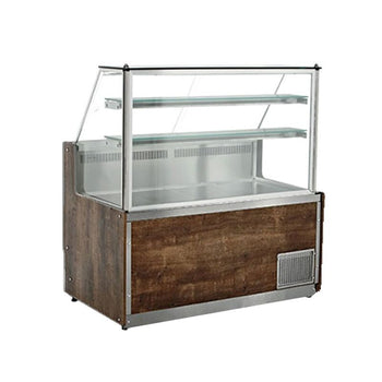 Lada chłodnicza - 1,0 m - czarny granit - Prime Gastro