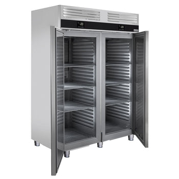 Chłodziarko-zamrażarka PREMIUM- GN 2/1 - 1400 litrów - 2 drzwi - Prime Gastro