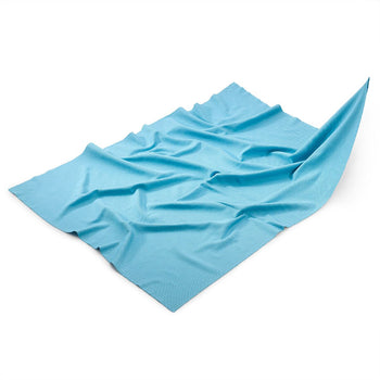 (10 sztuk) Ściereczka z mikrofibry do szkła niebieska - 500x700mm - Prime Gastro