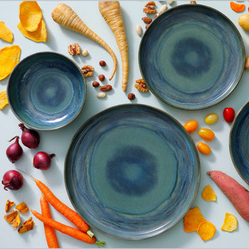 (6 sztuk) MIAMI - Płaski talerz - Ø 22 cm - Zielony - Prime Gastro