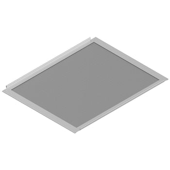 Blacha do pieczenia - aluminium - 435 x 345 mm - perforowana - do piekarników z termoobiegiem EHTE565N i EHTE565DN - Prime Gastro