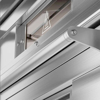 Gazowy piec do pizzy - 9 x 33 cm - Manualny - Prime Gastro