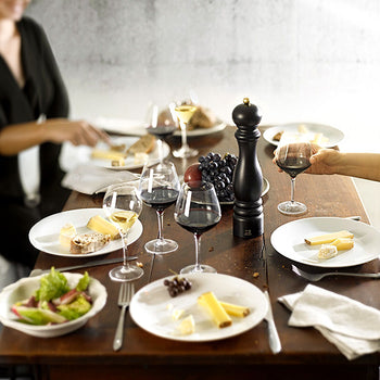 (3 szt.) PEUGEOT | PARIS - Młynek do pieprzu - drewno czekoladowe - wysokość: 400 mm - Prime Gastro