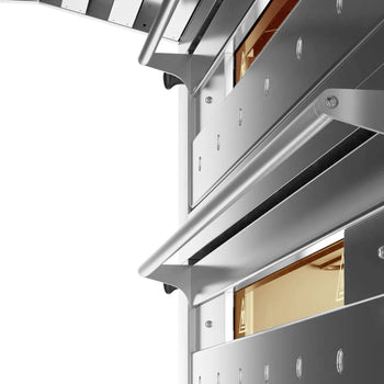 (2 sztuki) Gazowy piec do pizzy - 9+9x 35cm - Manualny - Prime Gastro