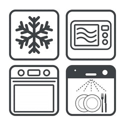 (3 sztuki) PEUGEOT | APPOLIA - Ceramiczny talerz do serwowania - Ecru - 400mm