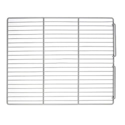 Szyny ze stali nierdzewnej - 1x lewa & 1x prawa - 645 mm - z plastikowym rusztem wsparciem - GN 2/1 - 650x535 mm