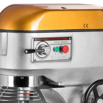Mikser planetarny - 35 litrów - 1,12 KW - włącznie z 3 nasadkami mieszającymi - Prime Gastro