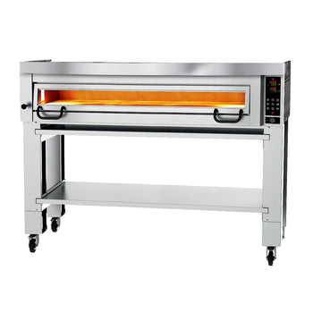 Elektryczny piec do pizzy Power - 9x 34cm - Cyfrowy - włącznie z okapem i ramą podstawy - Prime Gastro