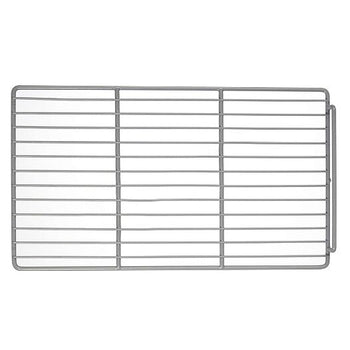 Szyny ze stali nierdzewnej - 1x lewa i 1x prawa - 560 mm - z plastikowym rusztem wsparciem - GN 1/1 - 335x530 mm - do KTS, GTS & ZBS7 - Prime Gastro