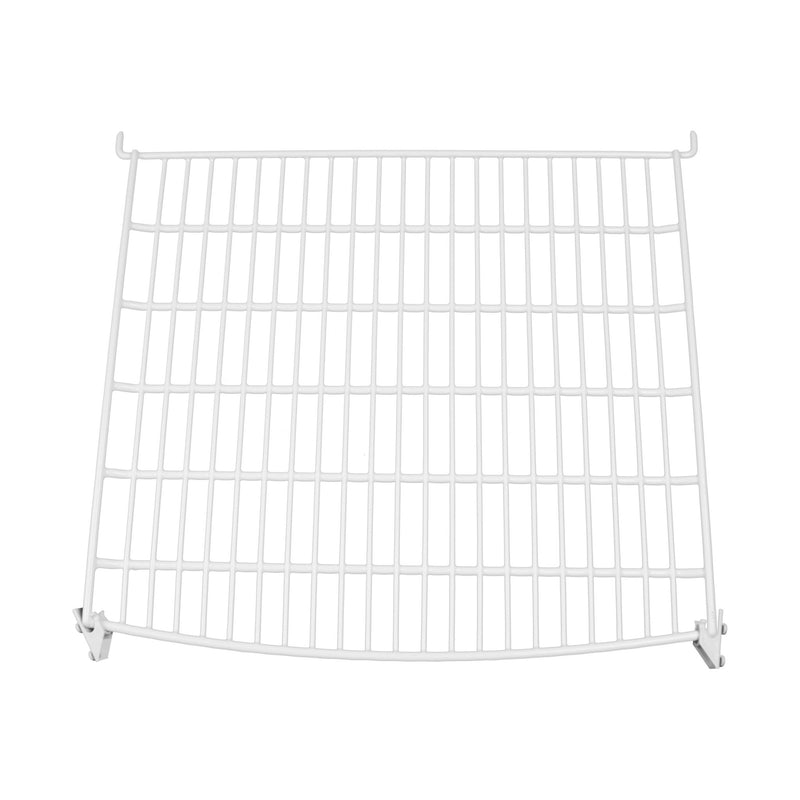 Plastyfikowany ruszt nośny - biały - wraz z uchwytami - odpowiedni do gabloty panoramicznej PVNR235N