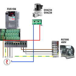 Zawór elektromagnetyczny do gazu - GM 3/8 - VML