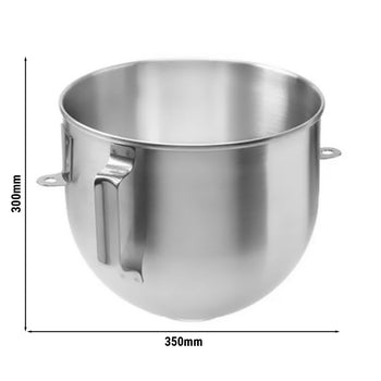 Misa ze stali nierdzewnej do miksera RSK35 - Ø 350 mm - Prime Gastro