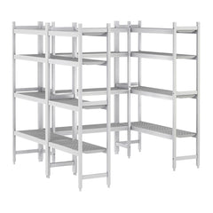 Accessories for shelving systems, slat curtains and ramps