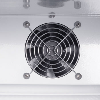 GASTRO-COOL | Zamrażarka minibarowa - 51 litrów - z 1 szklanymi drzwiami - srebrna - Prime Gastro