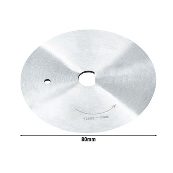 Okrągłe ostrze do cięcia - Ø 80 mm - gładkie - do kebaba DSA80S - Prime Gastro