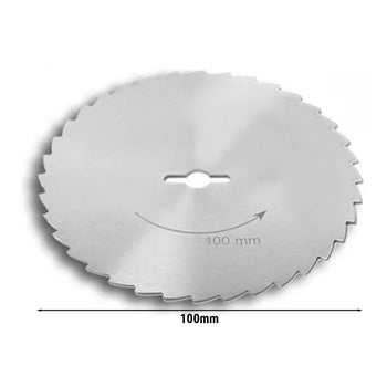 Okrągłe ostrze do cięcia - Ø 100 mm - ząbkowany - do noża do kebaba KS100E & KS100C - Prime Gastro