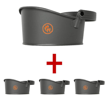 (4 sztuki) Kosz do serwowania / kosz do prezentacji - z 1 uchwytem - Prime Gastro