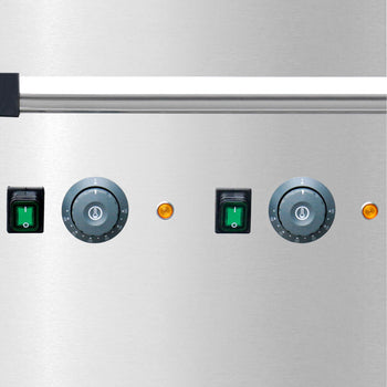 Wózek termiczny do bemarów - 2x GN 1/1 - oddzielnie podgrzewany - Prime Gastro