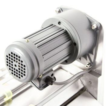 Wałkownica do ciast piekarniczego - urządzenie stołowe - 400 W - przenośnik taśmowy 2000 mm - Prime Gastro