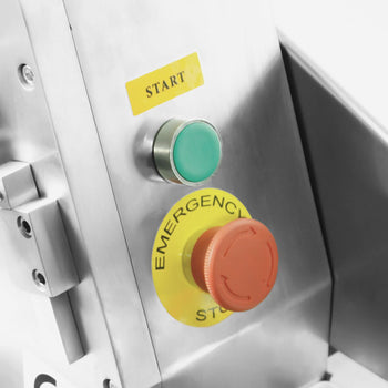 Wałkownica do ciast piekarniczego - urządzenie stacjonarne - 750 W - przenośnik taśmowy 2400 mm - Prime Gastro