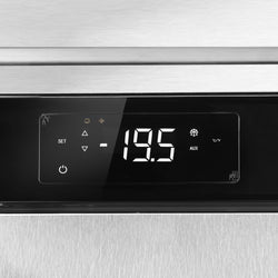 Zamrażarka ze stali nierdzewnej ECO - 1200 litrów - z 2 drzwiami - wewnętrzne drzwi z tworzywa sztucznego