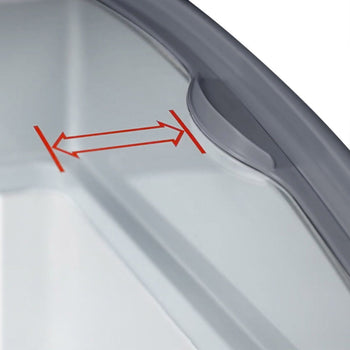 Zamrażarka skrzyniowa - 1320x650mm - 286 litrów - Z przesuwaną szklaną pokrywą - Prime Gastro