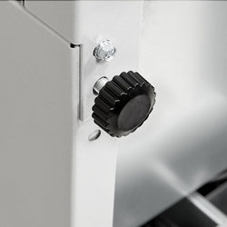 GASTRO - COOL | Chłodziarka barowa - 1350 mm - 312 litrów - z 3 szklanymi drzwiami na zawiasach - czarna