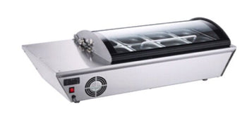 Witryna chłodnicza stołowa/ witryna nadstawna - 67 litrów - 1030 mm - dla 8x GN 1/6 lub 4x GN 1/3 - Prime Gastro