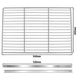 Półka pośrednia/ruszt nośny – pasujący do lad piwnych – wraz z szynami – pasujący do BRF i BLF